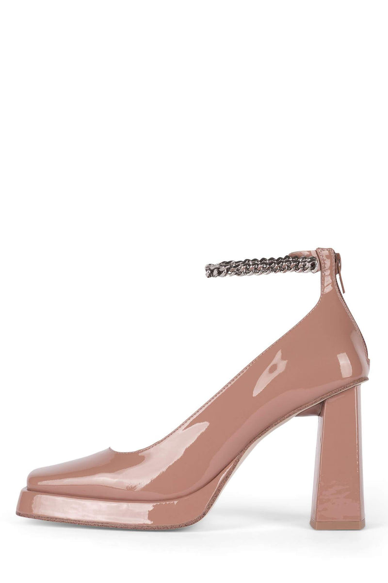 Jeffrey Campbell Blunted-Ch Women's Pumps Pink | HCWSVJ-678