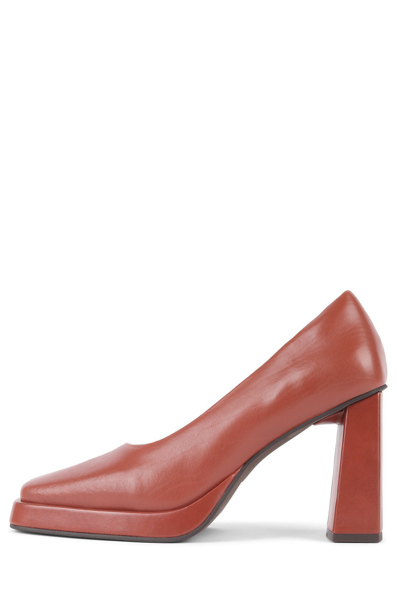 Jeffrey Campbell Blunted Women's Pumps Red | XENYBQ-910