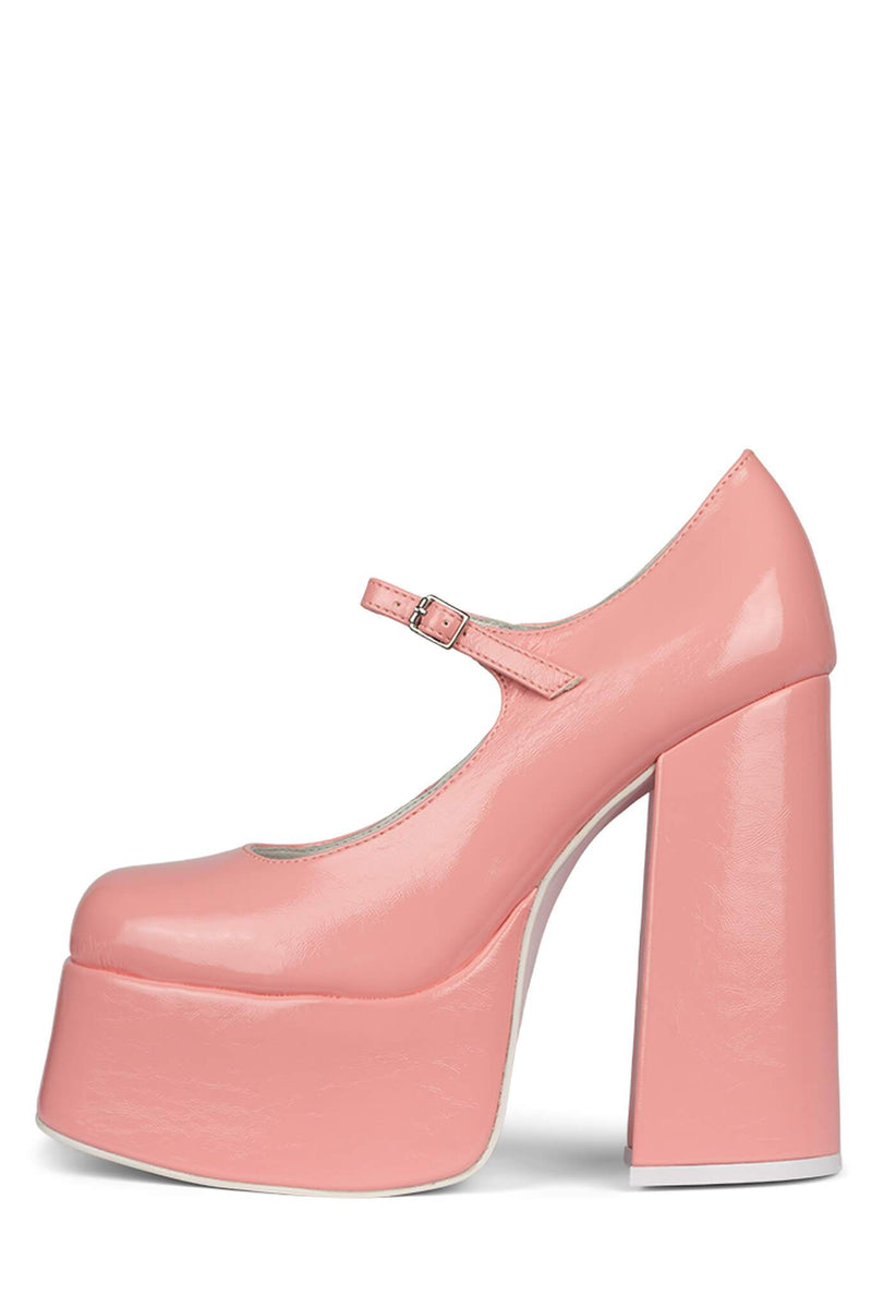 Jeffrey Campbell Mary-J Women's Pumps Pink | RMVZWF-409