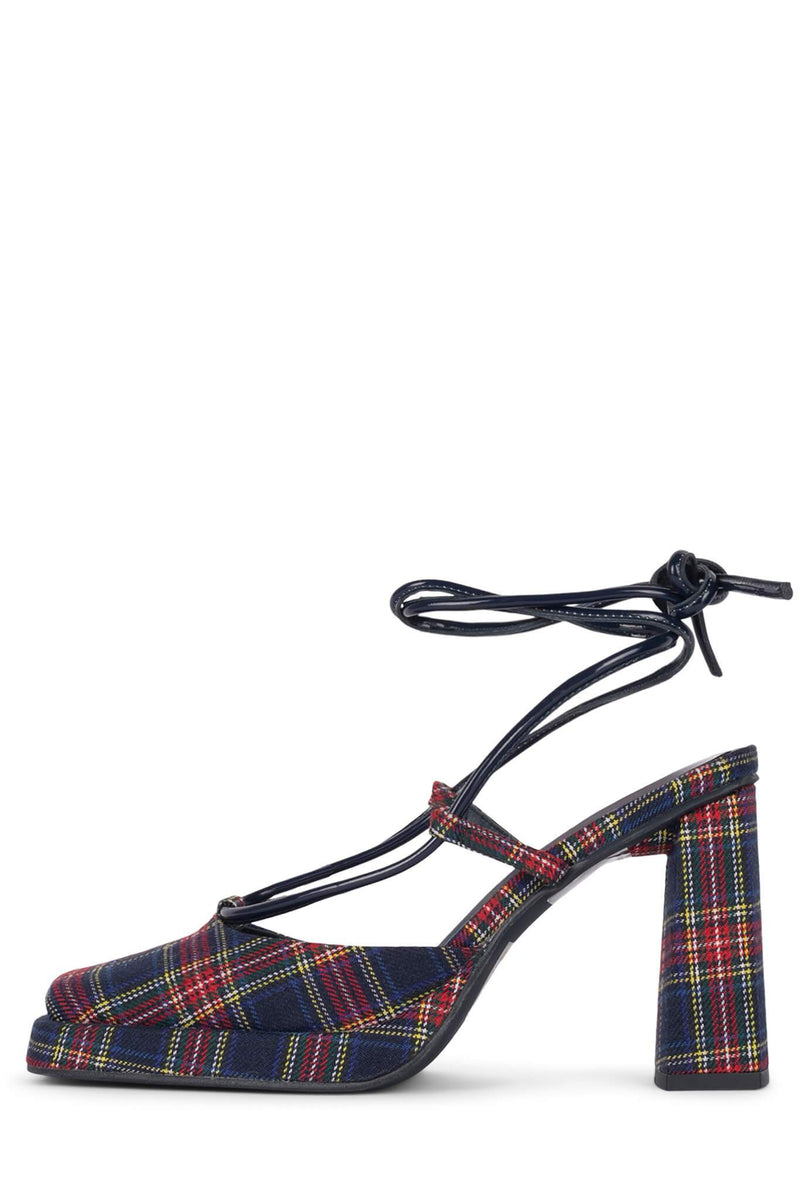 Jeffrey Campbell Smoked Women's Pumps Navy | WBIONX-896