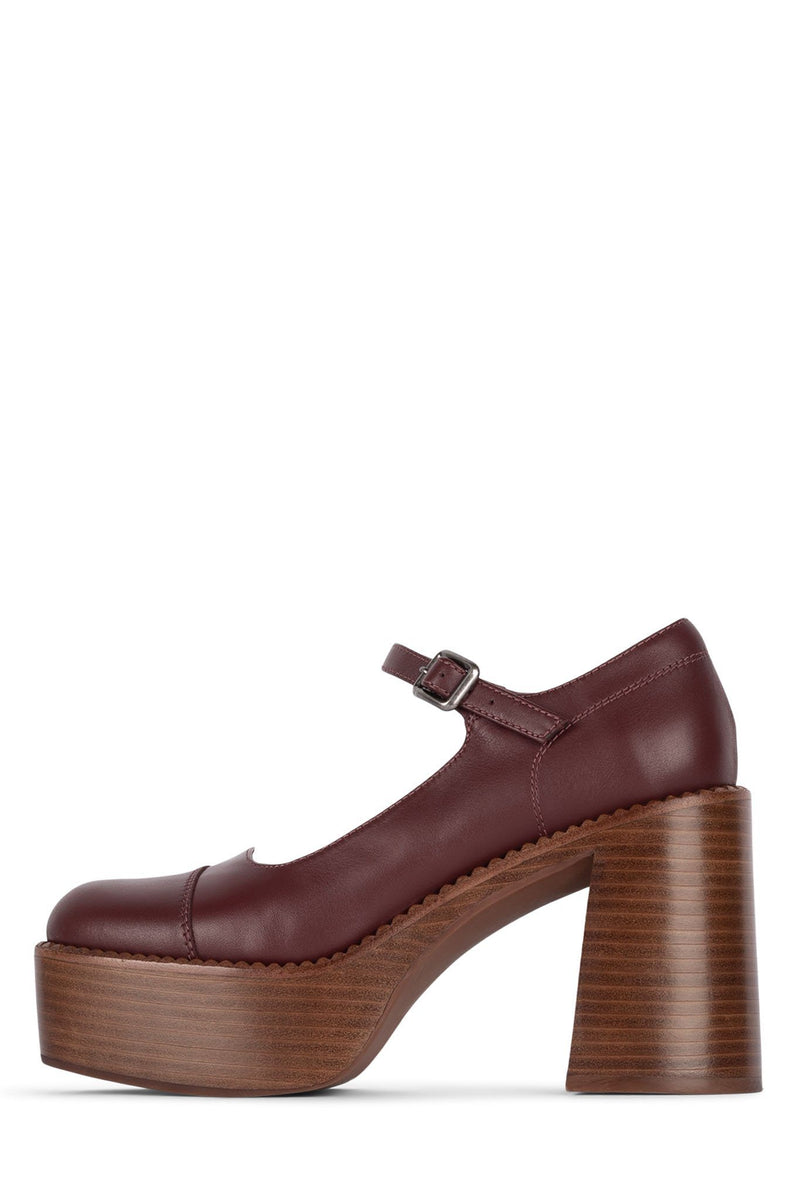 Jeffrey Campbell The-Bass Women's Pumps Brown | VSKQJD-670