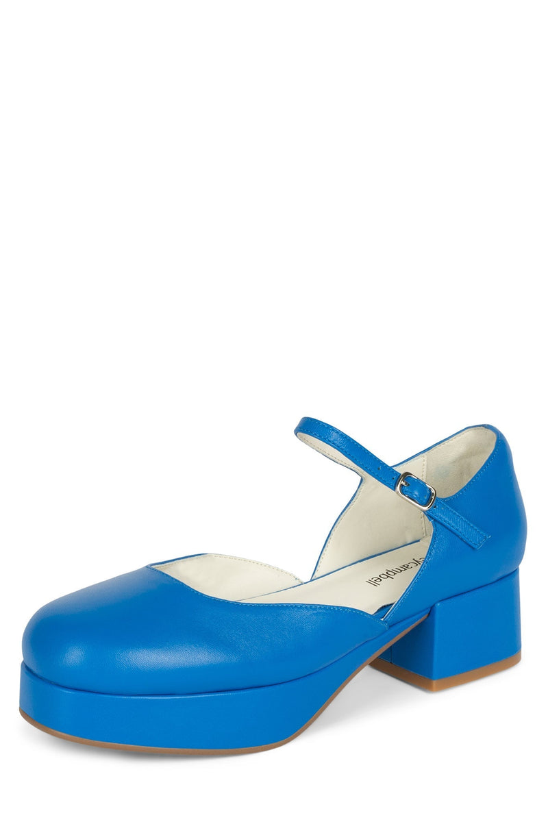 Jeffrey Campbell Ecolier Women's Pumps Blue | PBCJLI-689