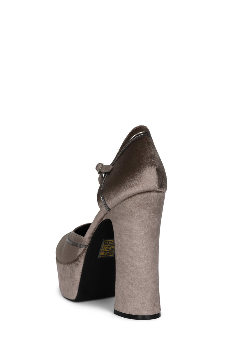 Jeffrey Campbell Low-Down Women's Pumps Grey | EWYCZU-236