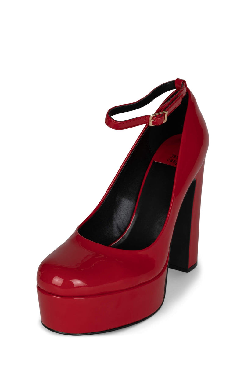 Jeffrey Campbell Okurr Women's Pumps Red | IFBDST-148