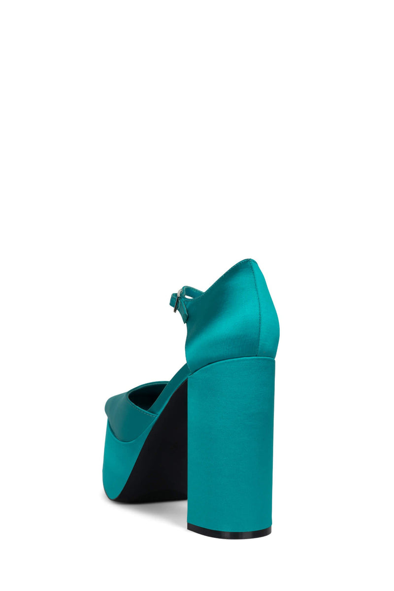 Jeffrey Campbell Ovr-N-Out Women's Pumps Blue | ITQJNH-651