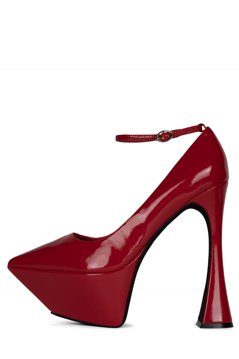 Jeffrey Campbell Siouxsie Women\'s Pumps Red | UPLKVB-926