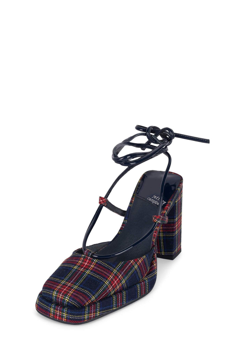 Jeffrey Campbell Smoked Women's Pumps Navy | WBIONX-896