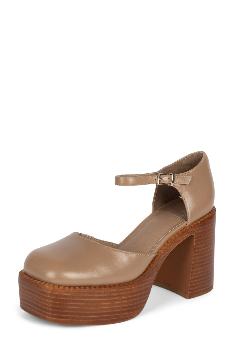 Jeffrey Campbell Star-Girl Women's Pumps Grey / Brown | MPZVQU-673